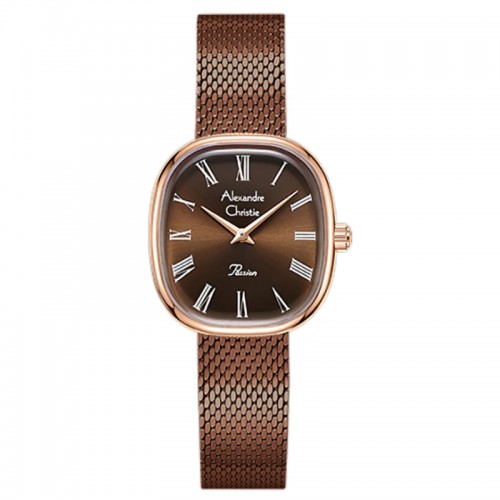 Alexandre Christie AC 2B93 Rosegold Full Brown LHBROBO